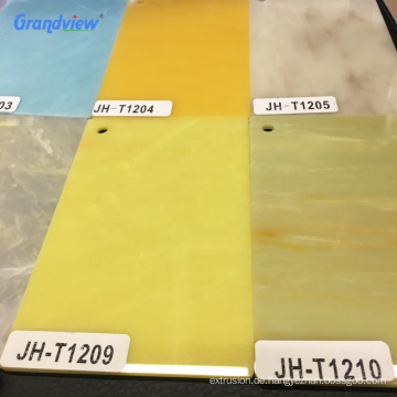 Glitzer fester Oberflächenrissfest -Acryl -Marmor -Plastikfolie